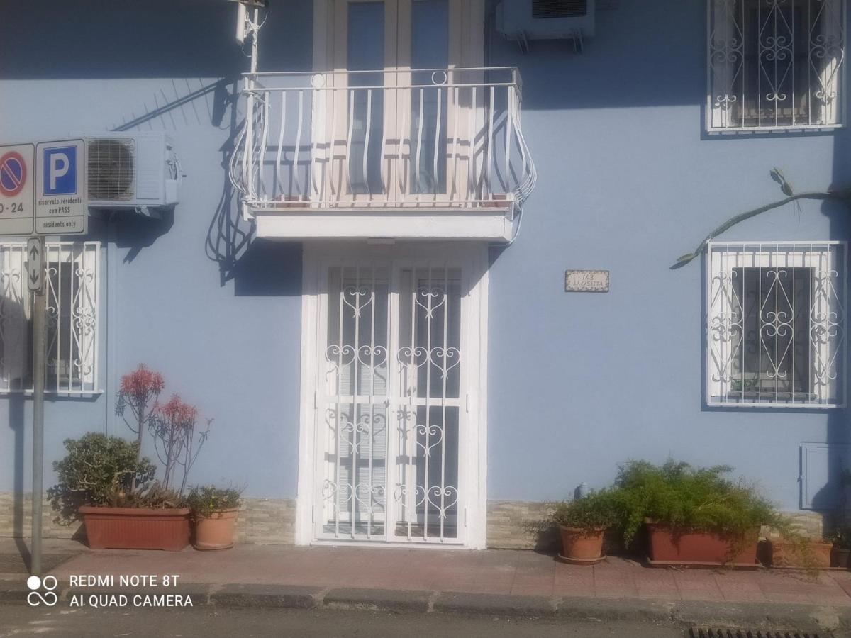 גיארדיני נאקסוס La Casetta Azzurra Naxos מראה חיצוני תמונה